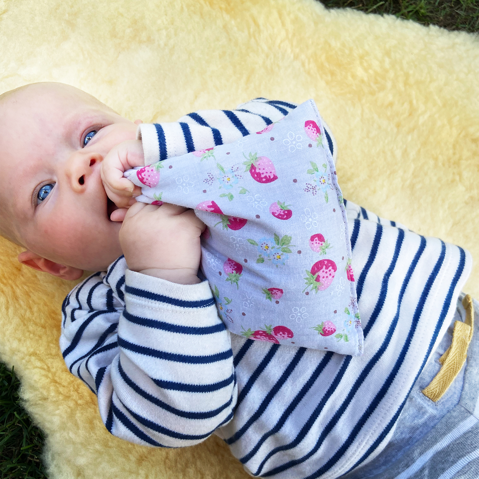 Angenehm weiche Haptik – ideal für Babys und Kleinkinder. 